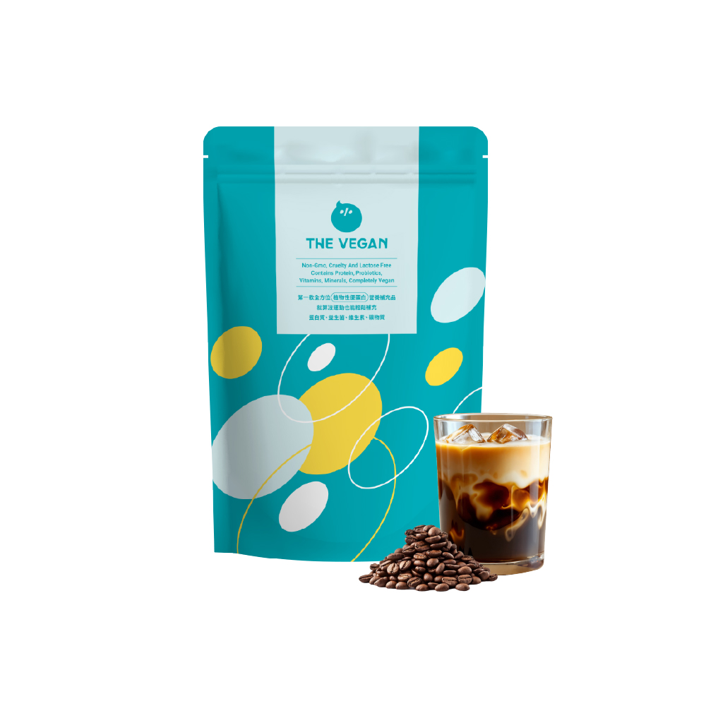 【THE VEGAN】Classic Plant-Based Protein 1KG - Coffee