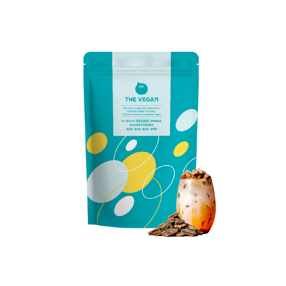 【THE VEGAN】Classic Plant-Based Protein 1KG - Black Sugar Milk Tea