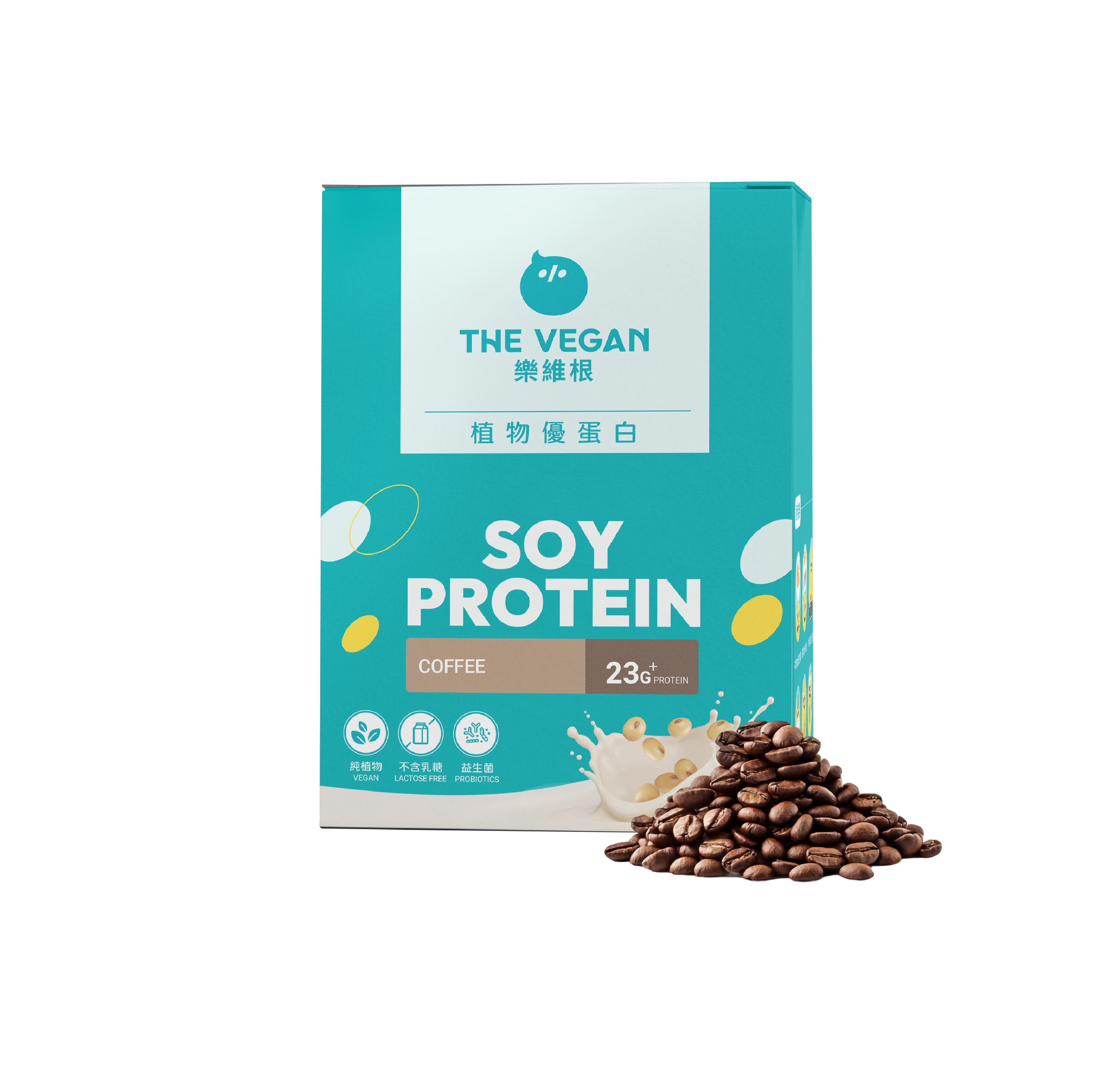 【THE VEGAN】Classic Plant-Based Protein Box of 10 40G Sachets - Coffee