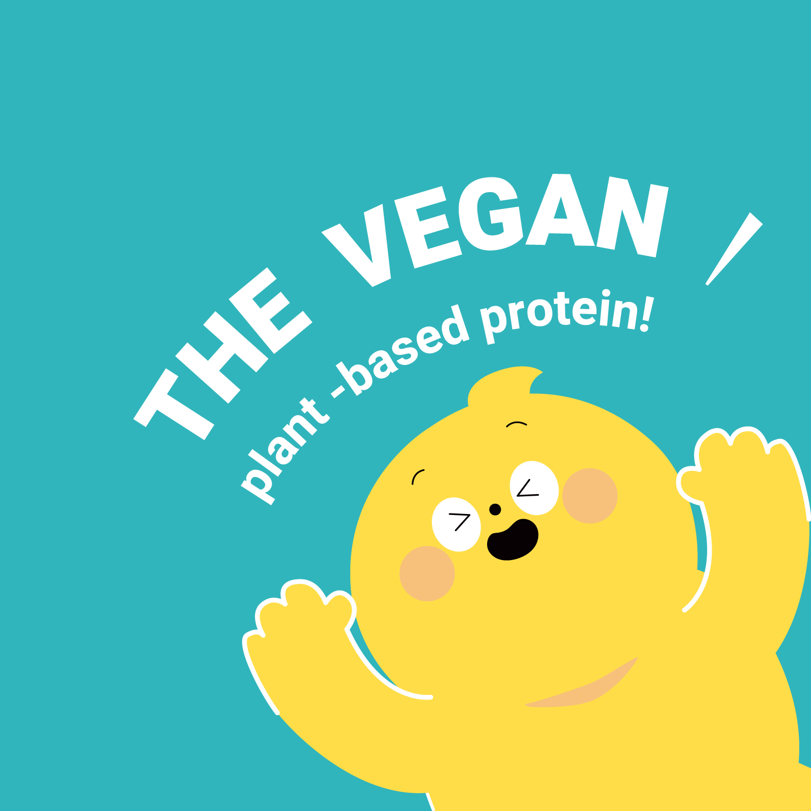 【THE VEGAN】Classic Plant-Based Protein 1KG - Chocolate