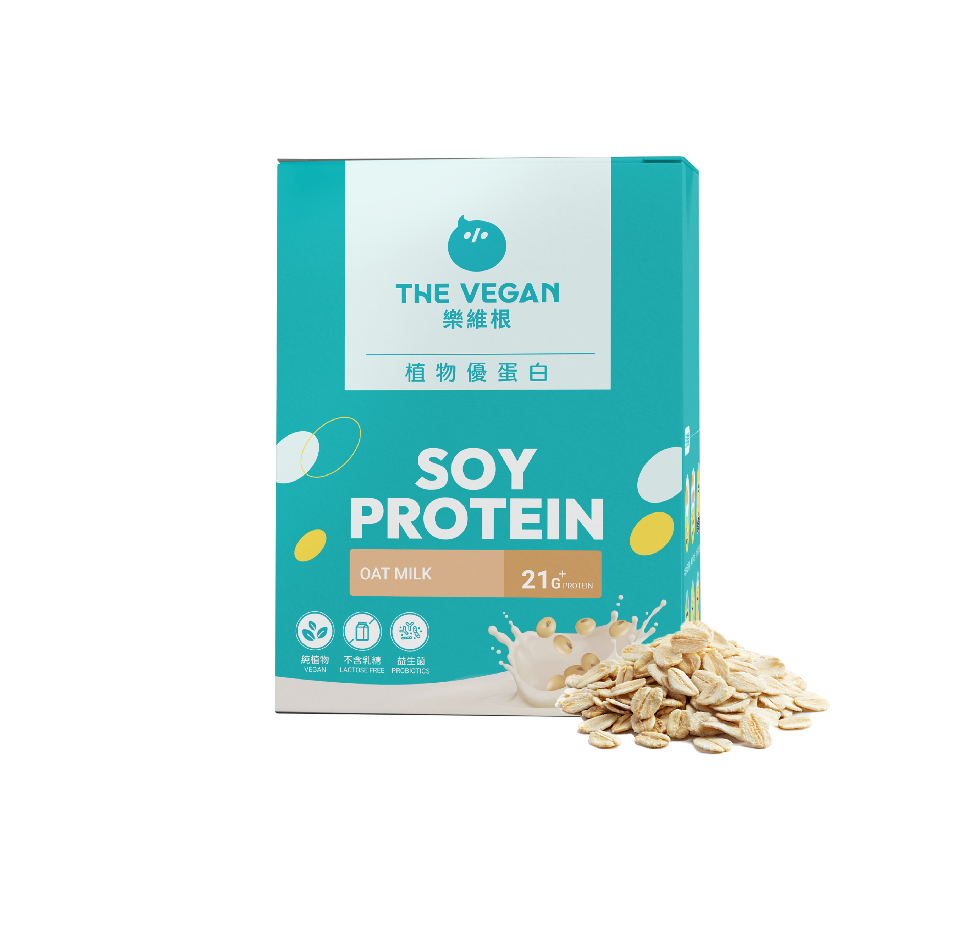 【THE VEGAN】Classic Plant-Based Protein Box of 10 40G Sachets - Oat Milk
