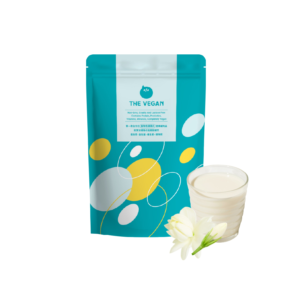 【THE VEGAN】Classic Plant-Based Protein 1KG - Jasmine Green Tea