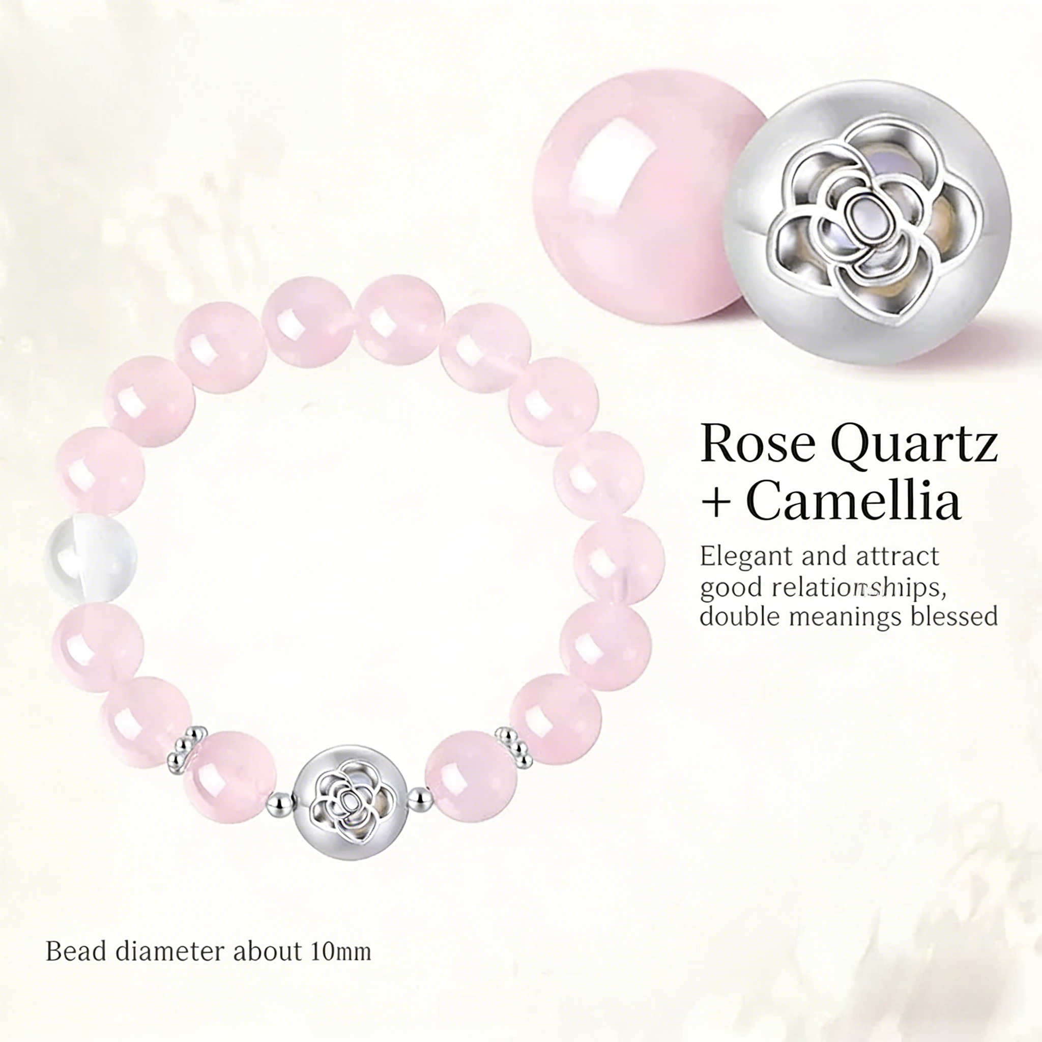 Celebrity-Inspired Designer Colorful Stone Amethyst & Green Phantom Quartz Bracelet – Spring/Summer Calming Jewelry