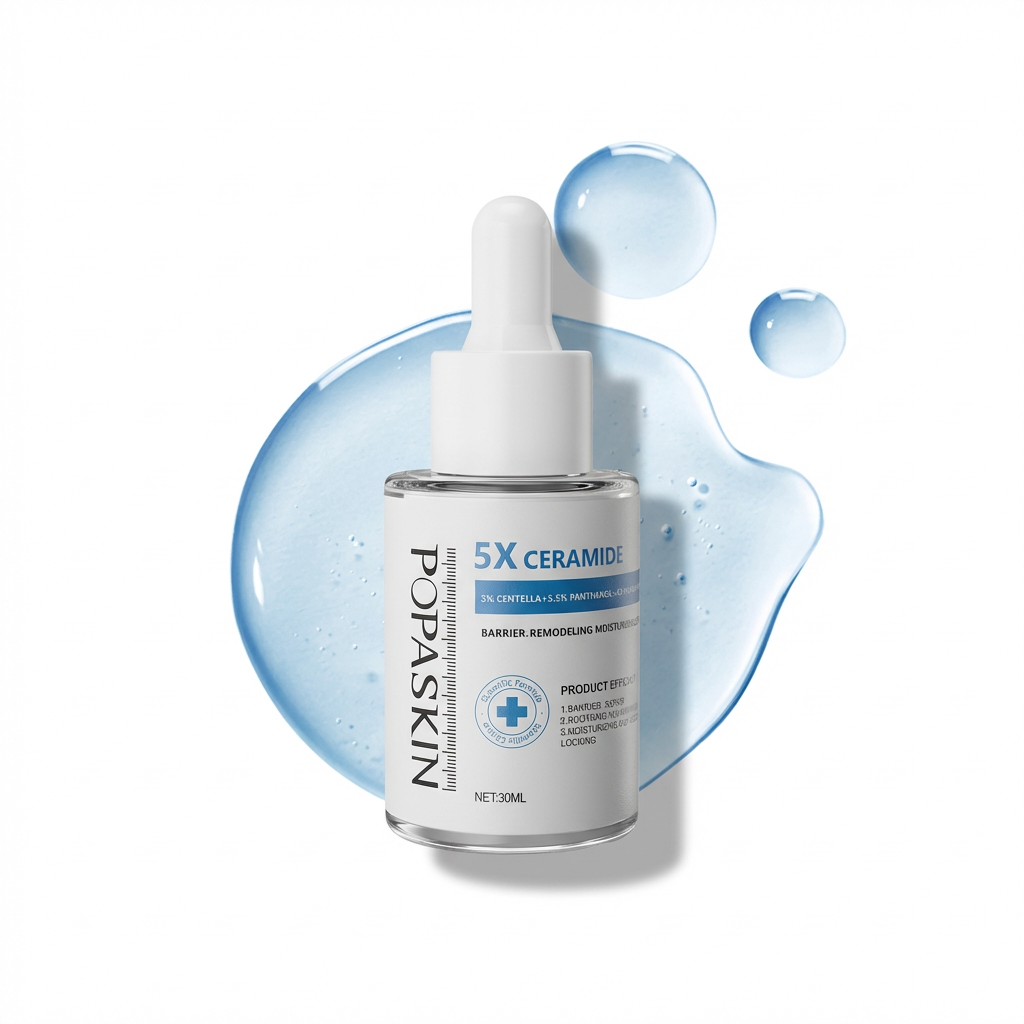 POPASKIN 5X Ceramide Serum Pelembap & Pemulihan