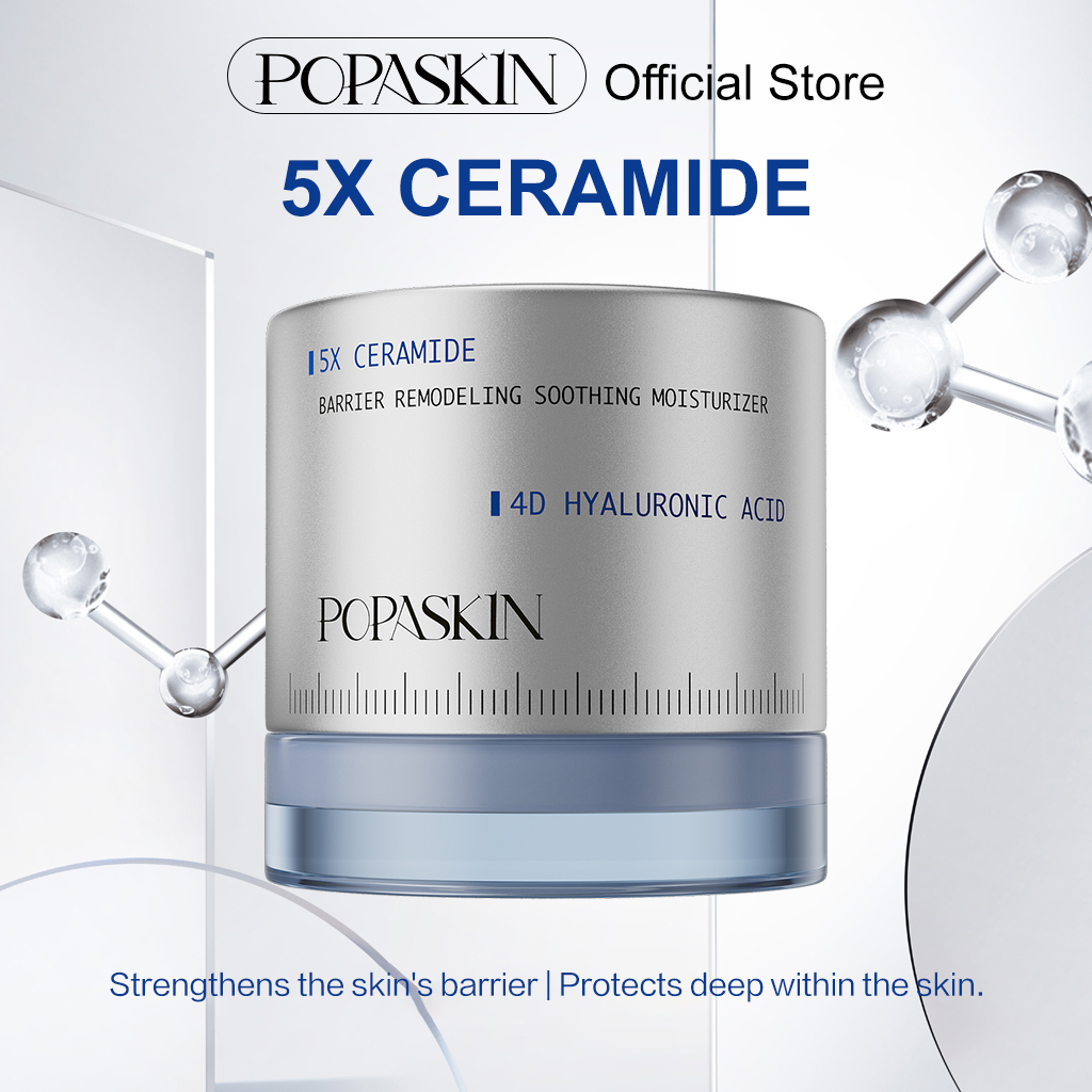 POPASKIN 5X CERAMIDE BARRIER SOOTHING MOISTURIZER