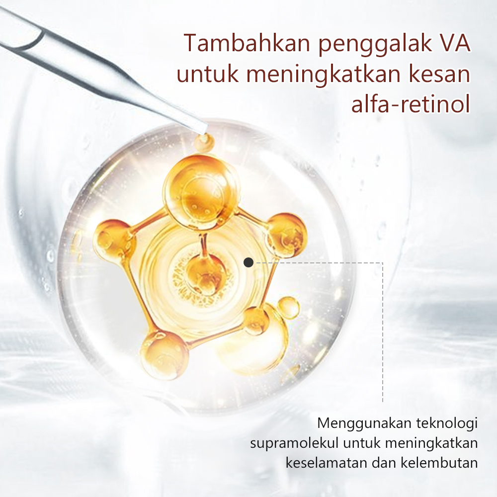 Serum Kedutan Penganjal & Pemudar Retinol Peptida 3D POPASKIN