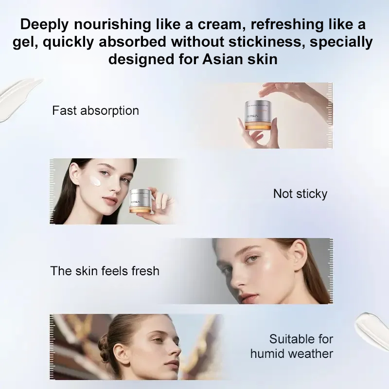 【KOL】 POPASKIN 5X Ceramide Barrier Soothing Moisturizer & 577 Dark Spot Cream: A skincare set for radiant skin, strengthening the skin barrier, reducing recurring acne, clearing dark spots, and revealing glass skin. Suitable for sensitive, acne-prone, and