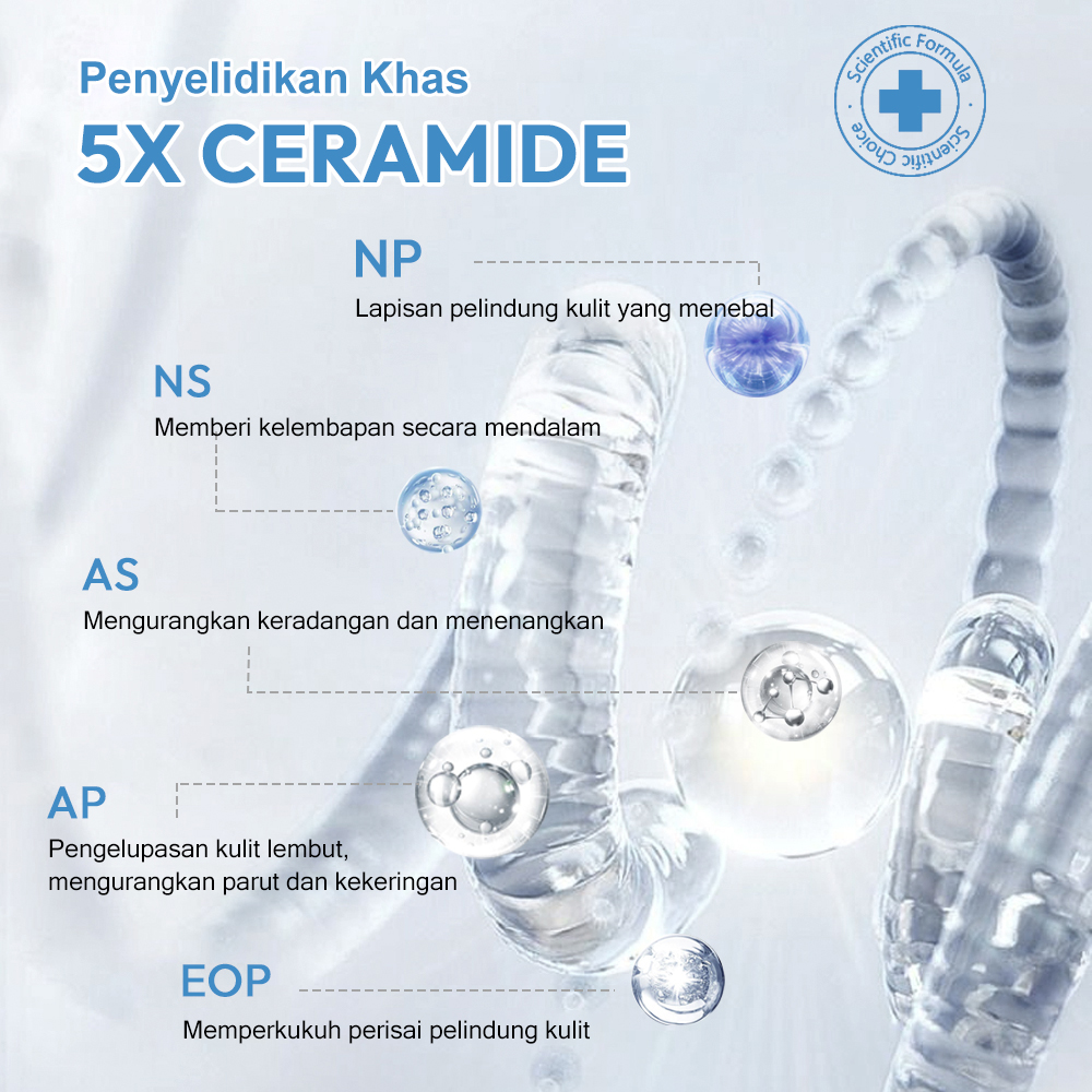 POPASKIN 5X Ceramide Serum Pelembap & Pemulihan