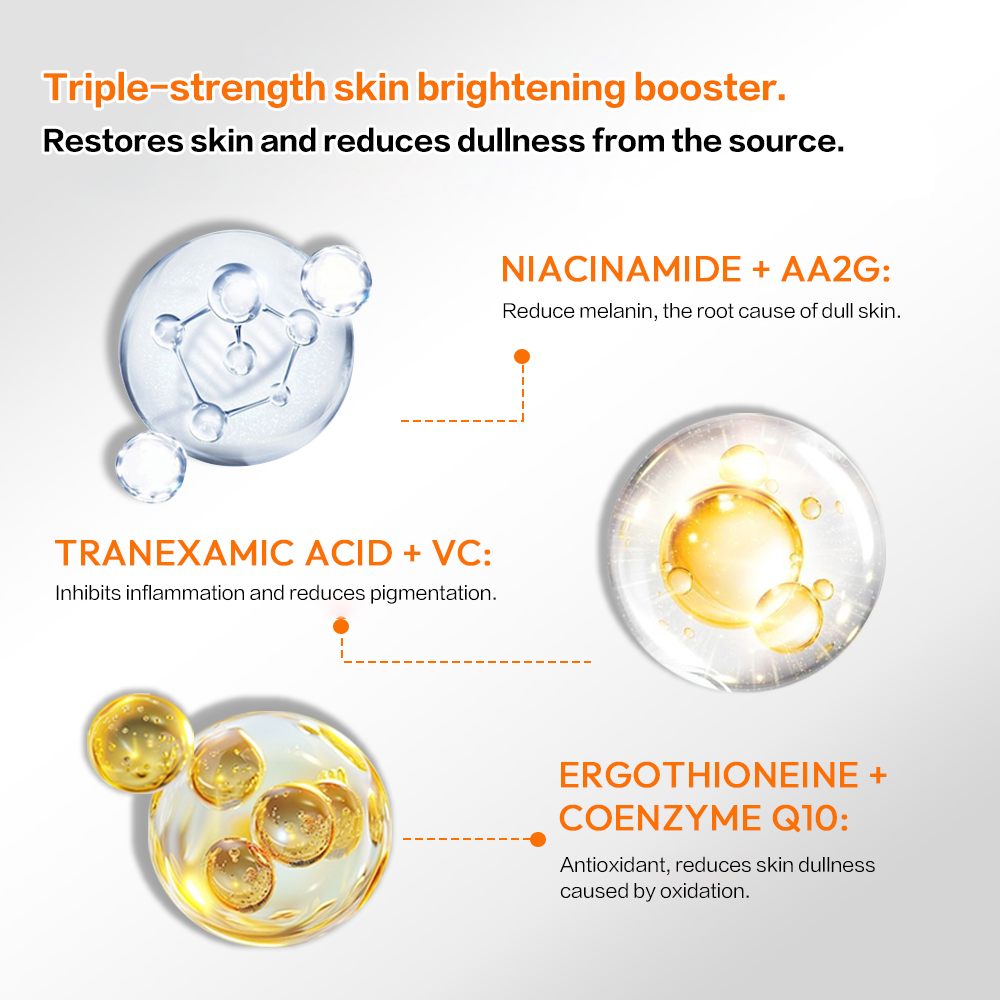 POPASKIN 10% Niacinamide + 3% Tranexamic Acid Brightening&Glowing Serum