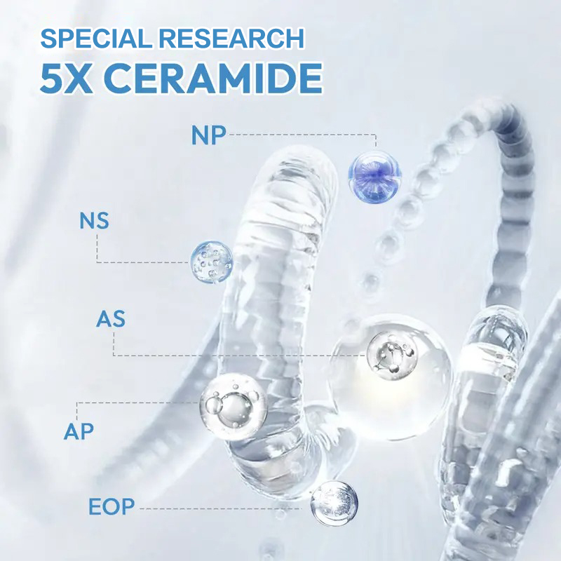 POPASKIN 5x Ceramide Barrier Repair Moisturizing Kit Deep Moisturizing Repair Barrier Quickly Soothe and Calm Strengthen Skin Barrier