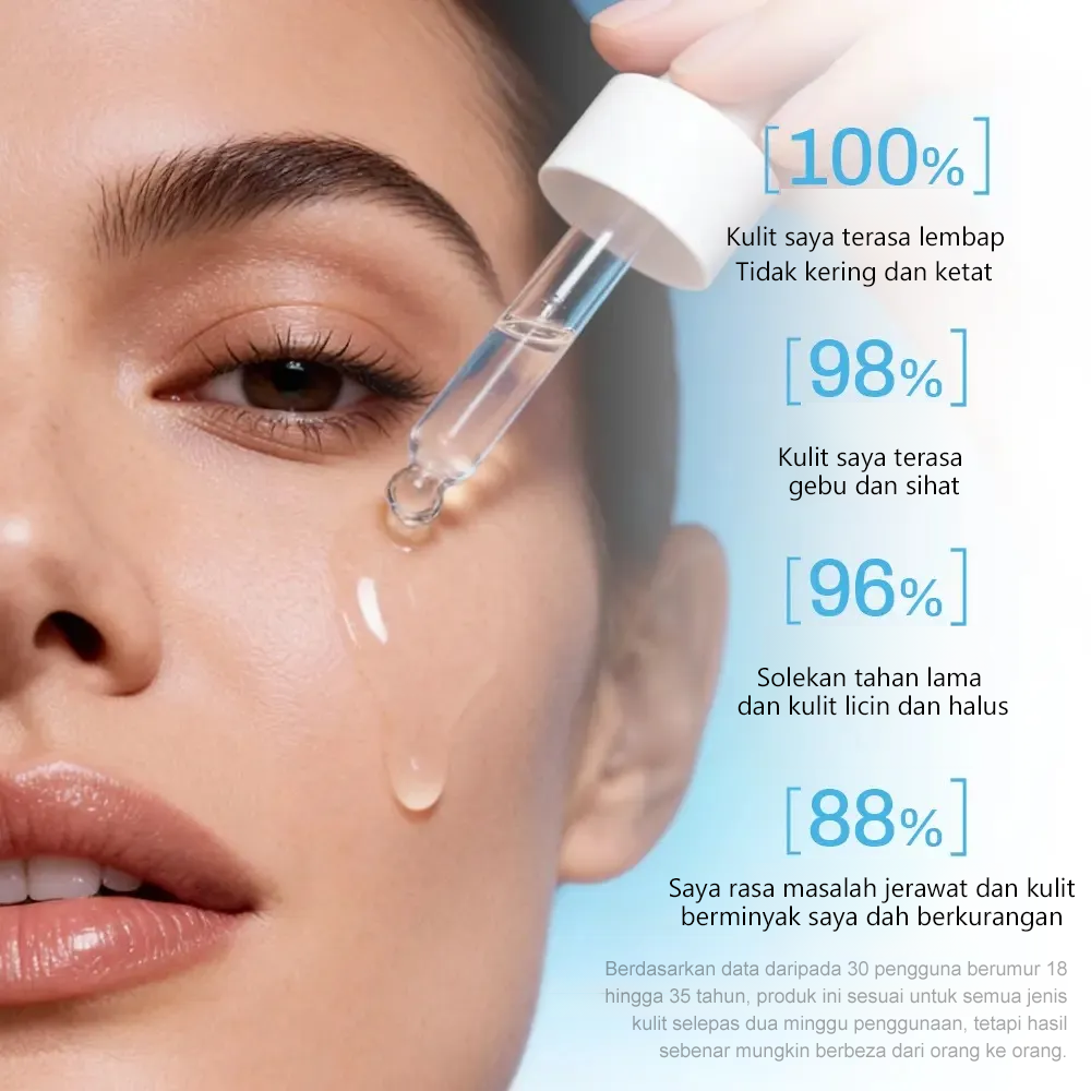 Serum Pembaikan Penghalang Asid Hialuronik POPASKIN 8D