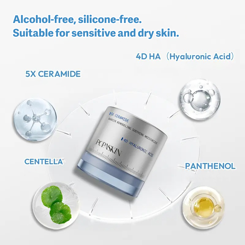 POPASKIN 5x Ceramide Barrier Repair Moisturizing Kit Deep Moisturizing Repair Barrier Quickly Soothe and Calm Strengthen Skin Barrier