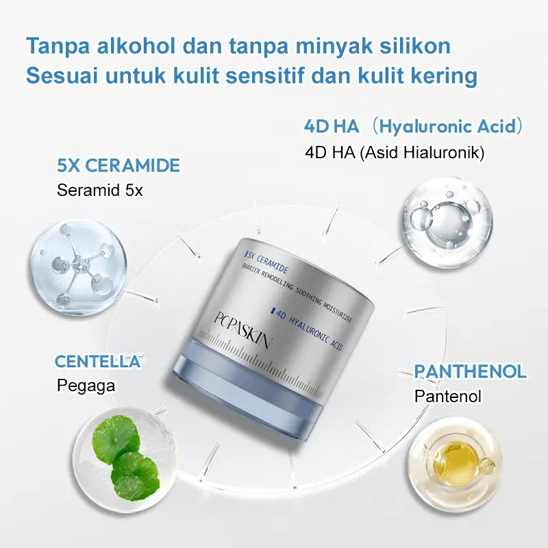 POPASKIN 5X PELEMBAP PENYEGAR PENGHALANG SERAMIDA