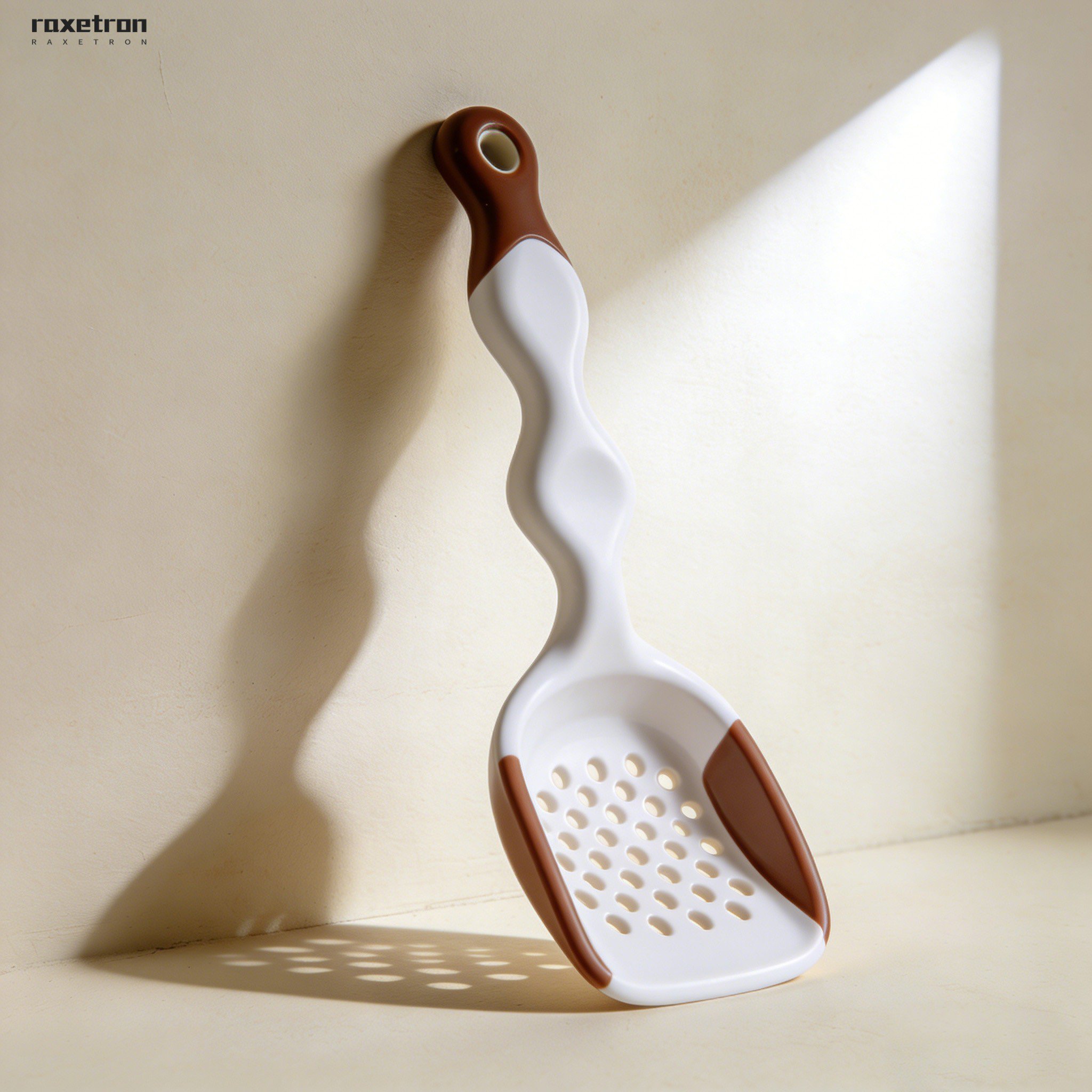 3只裝廚房用漏杓高品質不鏽鋼