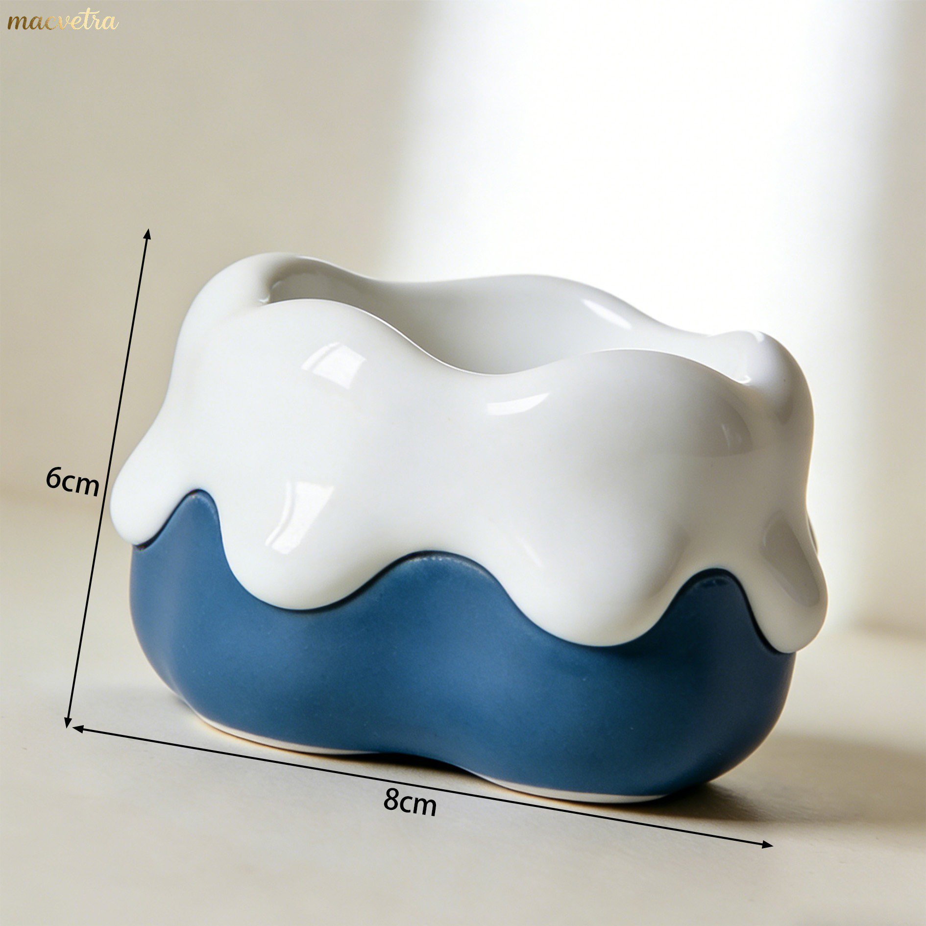 時尚金屬材質收納罐辦公桌擺設