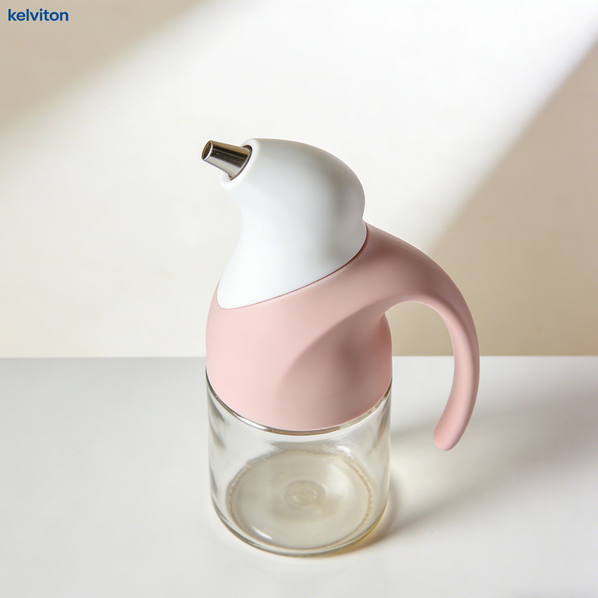 防漏設計玻璃油壺適合橄欖油醬油