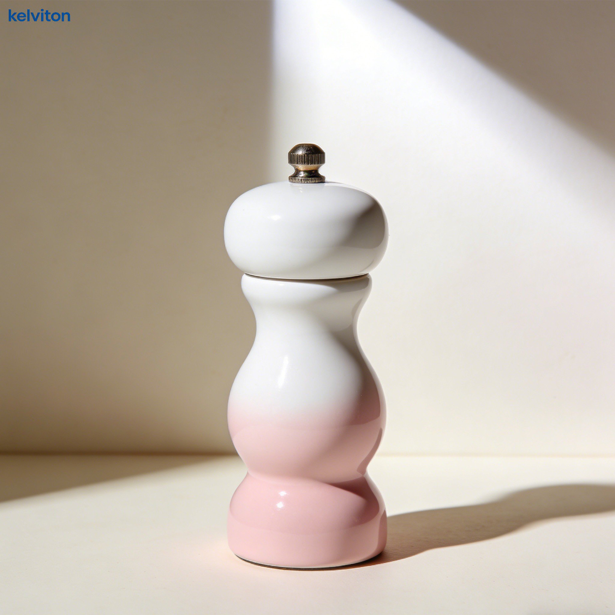 迷你手動胡椒研磨器五件組正面展示