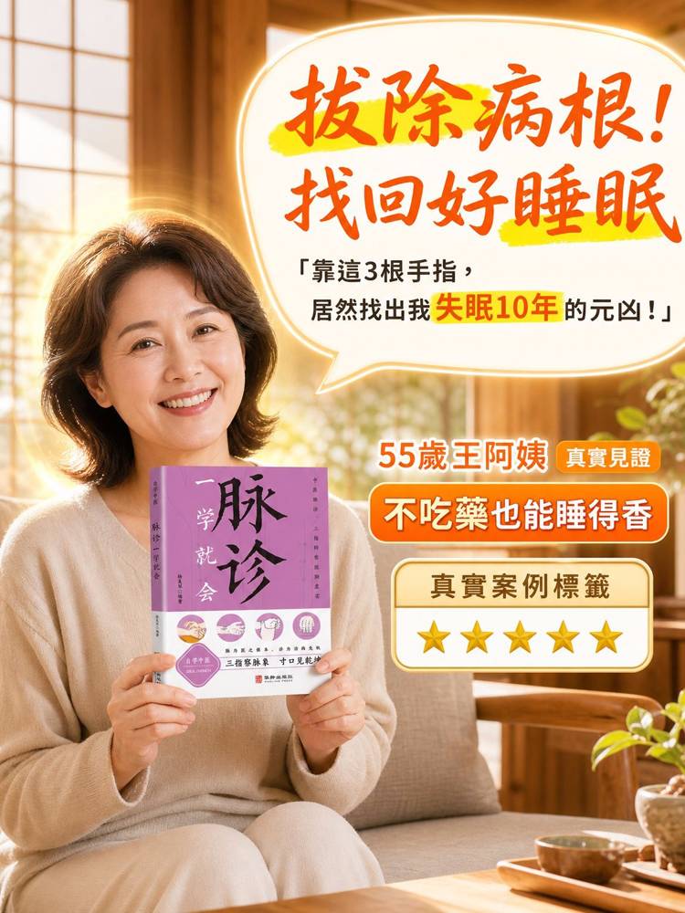 【名醫震驚】3指透視五臟六腑！全彩圖解把脈神書