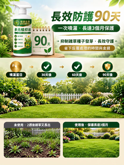 【徹底根除】樹竹草有機矽助劑