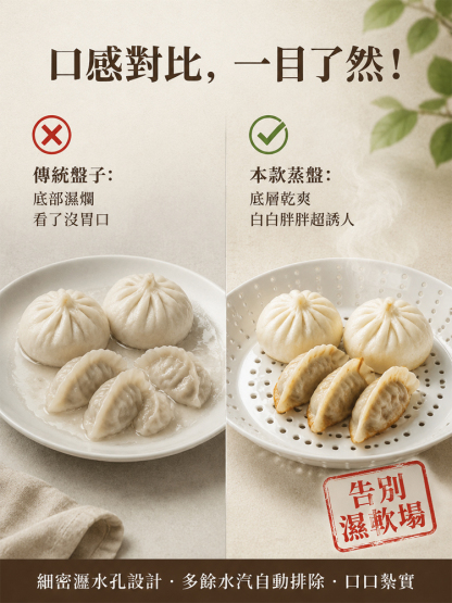 多孔多功能瀝水蒸盤