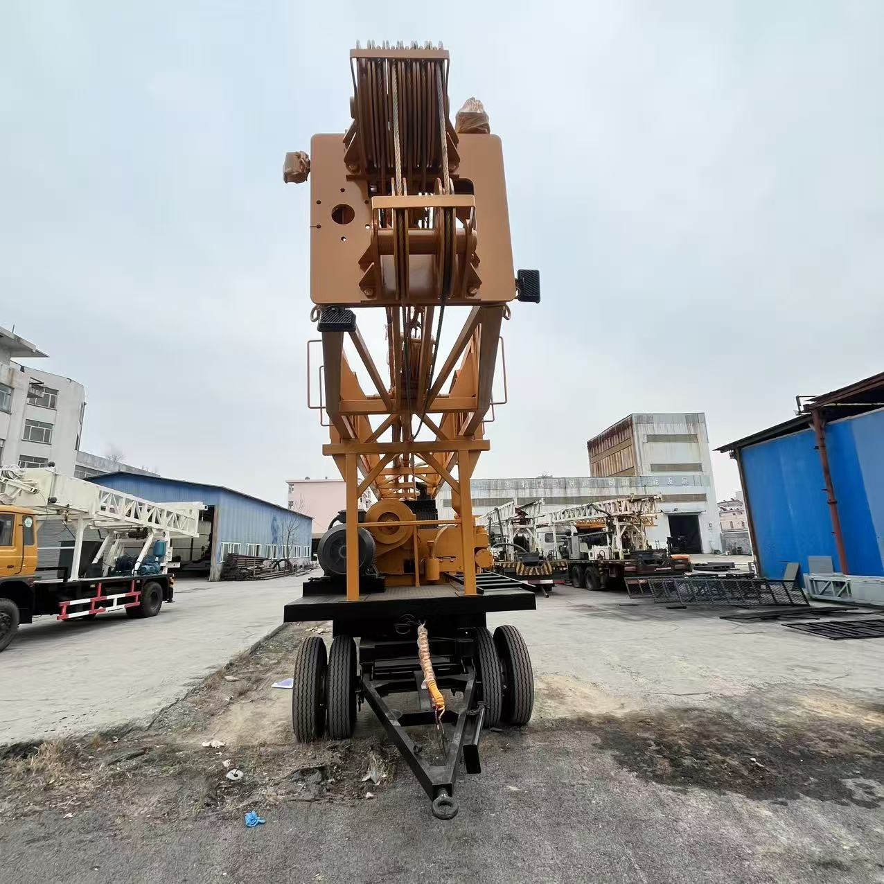 (RL1000) 1000m Depth Fully Hydraulic Diesel Engine Water Pump Borehole Drill Rig Hydraulic Rotary Truck Tractor Mounted Drilling Rig Trailer Drilling Rig