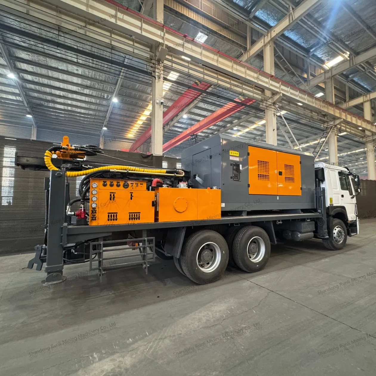 Factory Price 300m Depth Truck Mounted Truck Drilling Rig Price Borehole Well Drilling Machine Rotary Oil Drilling Equipment Water Well Drilling Rig