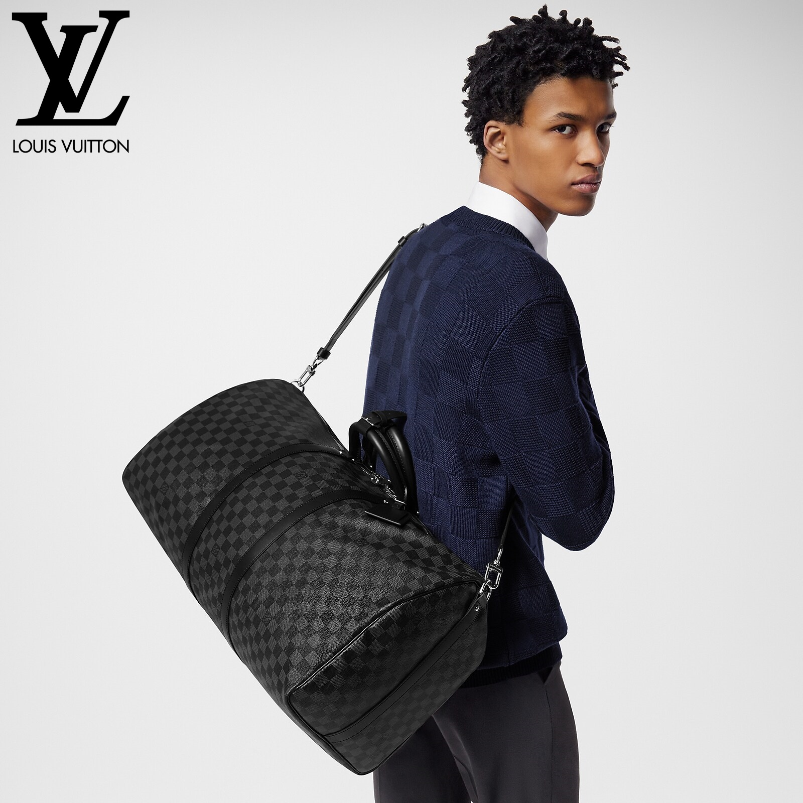 ルイ・ヴィトン「LOUIS VUITTON」キーポル･バンドリエール 55