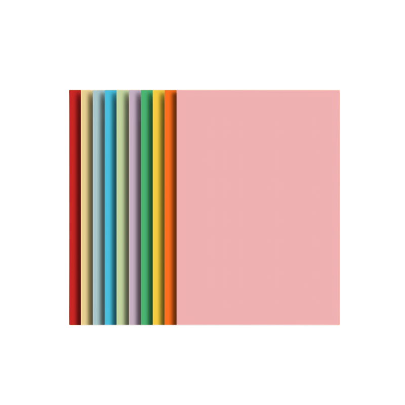 Colored Cardboard for Crafting