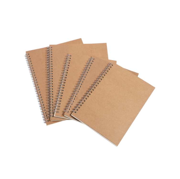 สมุดบันทึกเส้นแนวนอน แบบหนา