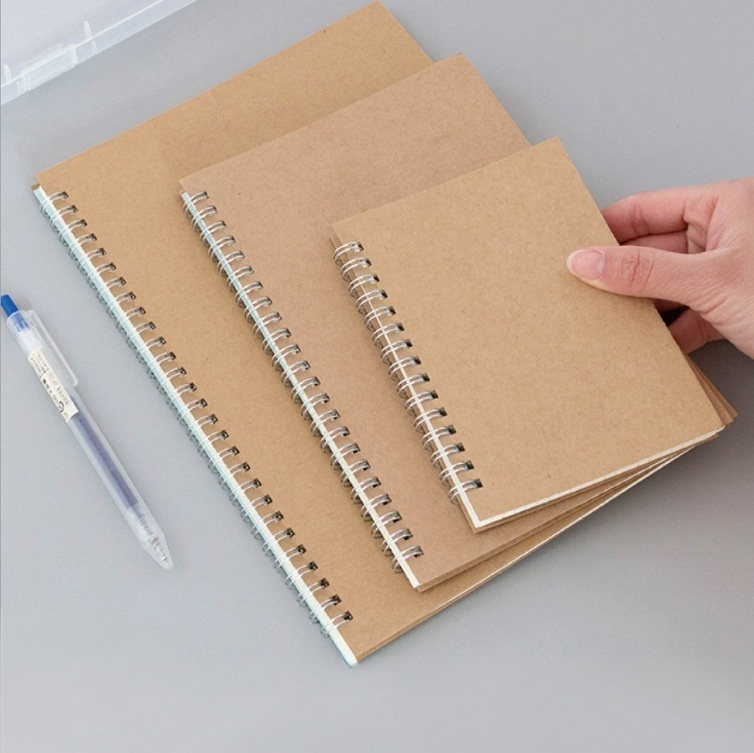 สมุดบันทึกเส้นแนวนอน แบบหนา