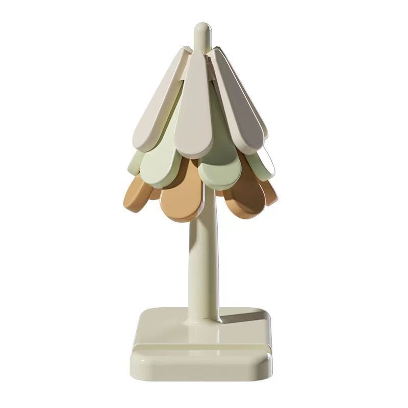 แผ่นรองแก้วซิลิโคนแบบพับได้