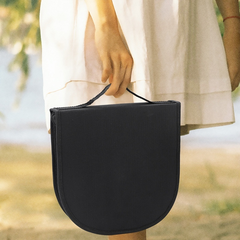 ชุดช้อนส้อมสแตนเลสสำหรับตั้งแคมป์แบบพกพากลางแจ้ง