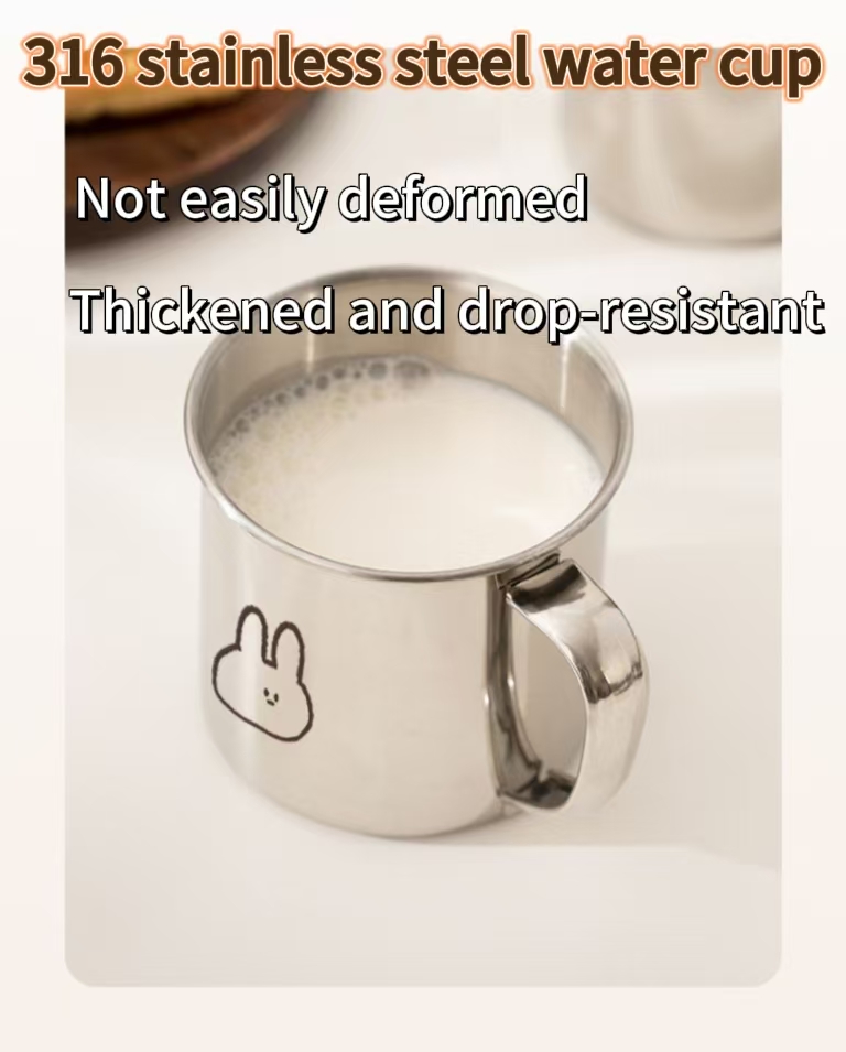 500ml Stainless Steel Tumbler – Coffee Cup, Drop Proof & Leak Proof, Reusable for Office Home Travel 