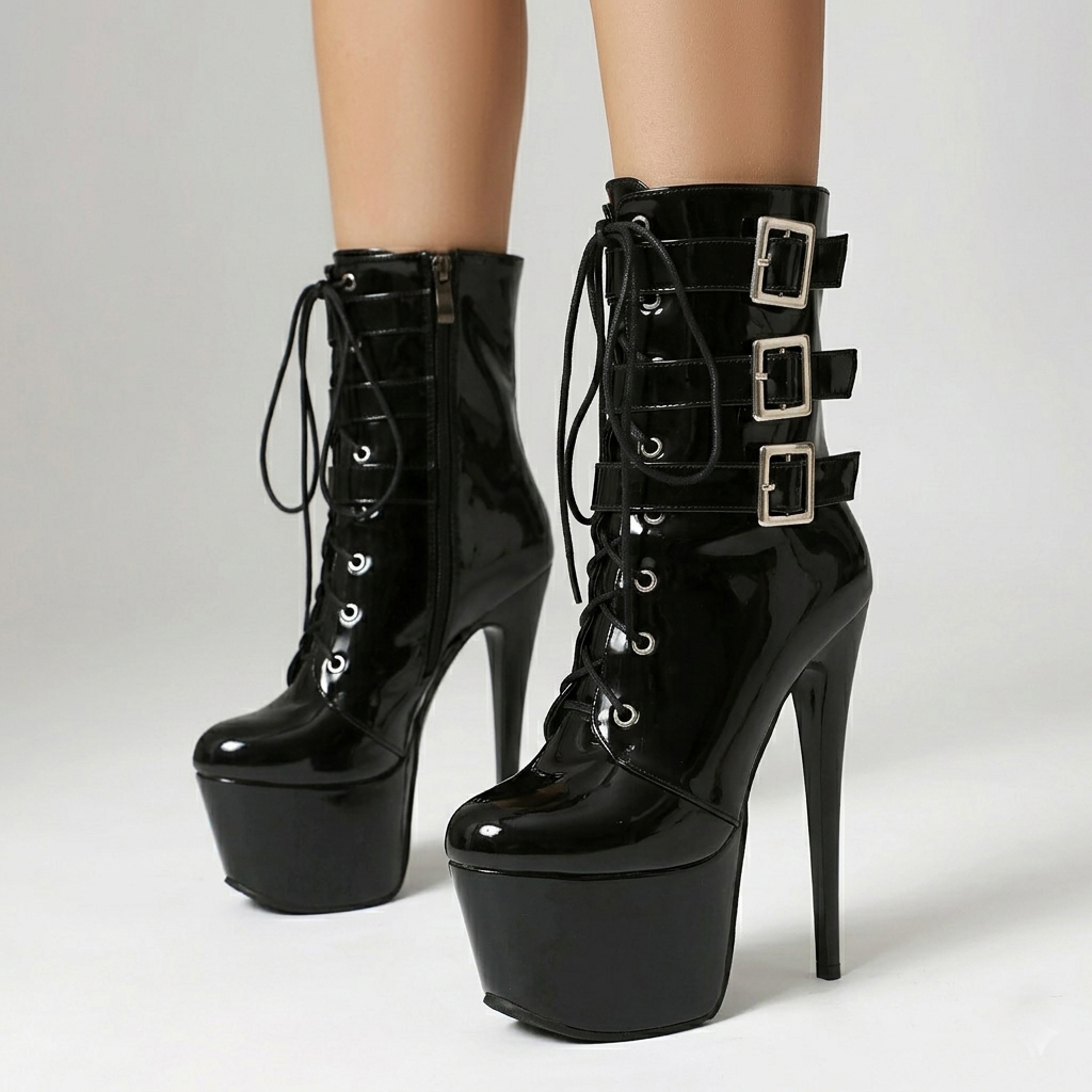 Gothic Dark Stiletto Heel