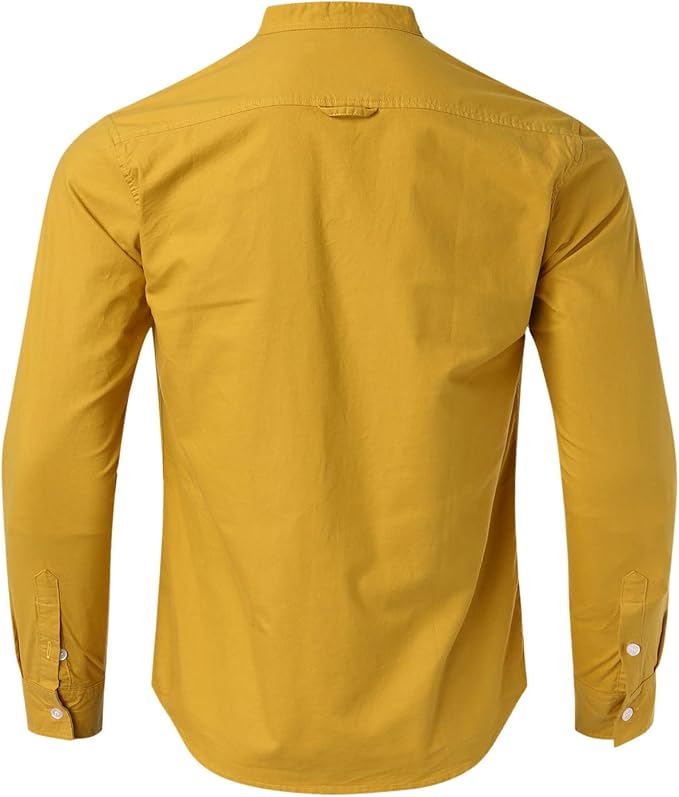 メンズ シャツ 長袖 麻 ゆったり シャツ メンズ 長袖 秋服 綿 無地 カジュアルシャツ お洒落 トップス オックスフォード シャツ 服 春 夏 秋 冬 通気 カジュアル ストリート系 ｔシャツ 旅行 登山 釣り