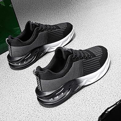 ランニングシューズ メンズ 通気性 軽量 滑り止め スニーカー クッション性 ウォーキングシューズ 黒 幅広 運動靴 カジュアル スポーツ 通学 通勤