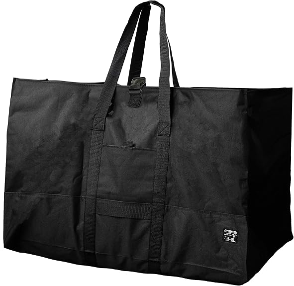 キャプテンスタッグ(CAPTAIN STAG) 大型収納 トートバッグ ビッグバッグ 収納ケース付き ブラック