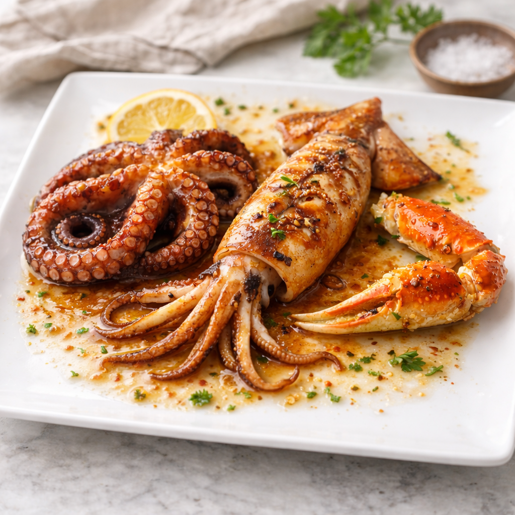 タコ・イカ・甲殻類