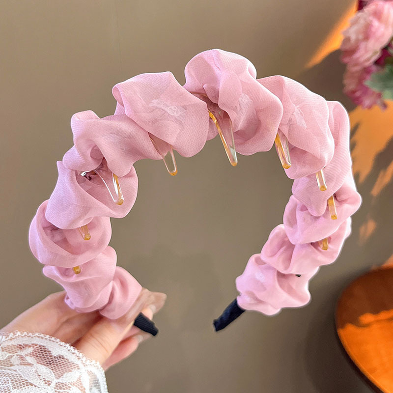 Pure desire crepe high-top hair band