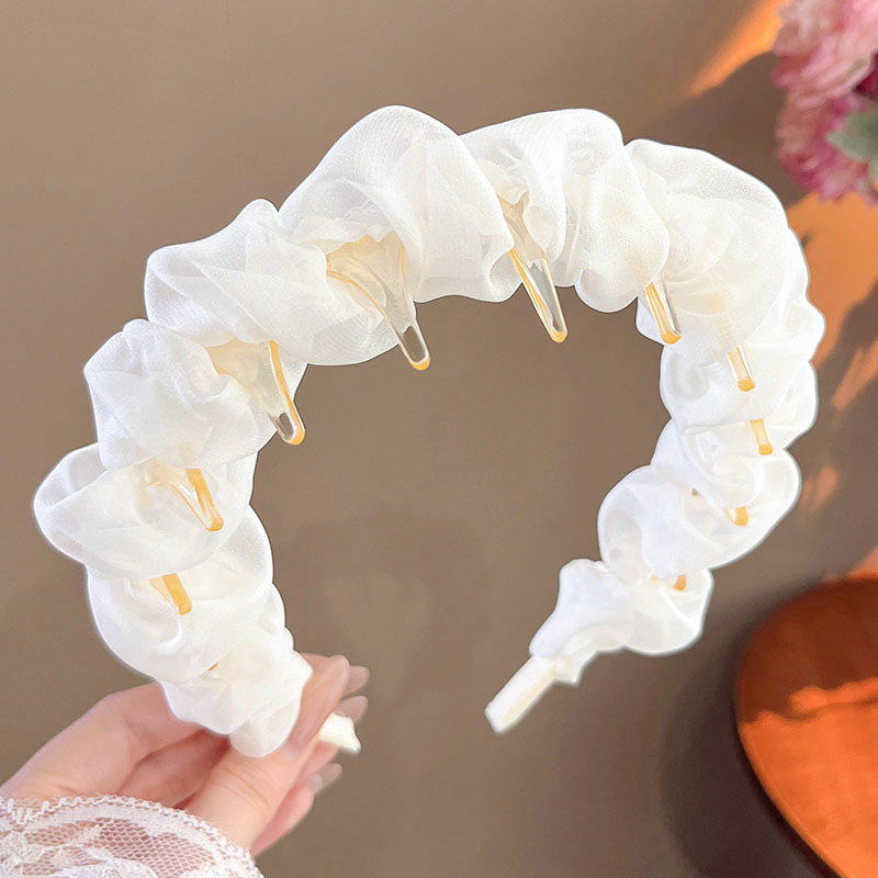 Pure desire crepe high-top hair band