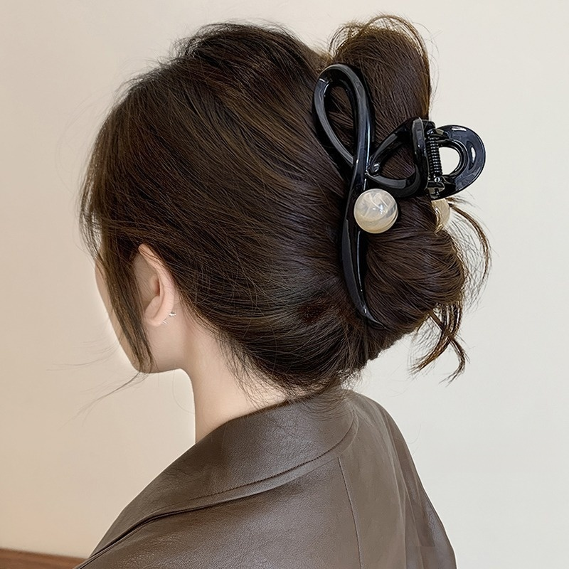 French Pearl Large Hair Clip