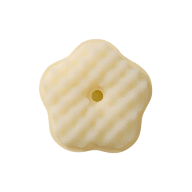 Non greasy double-sided suction cup dishwasher cleaner