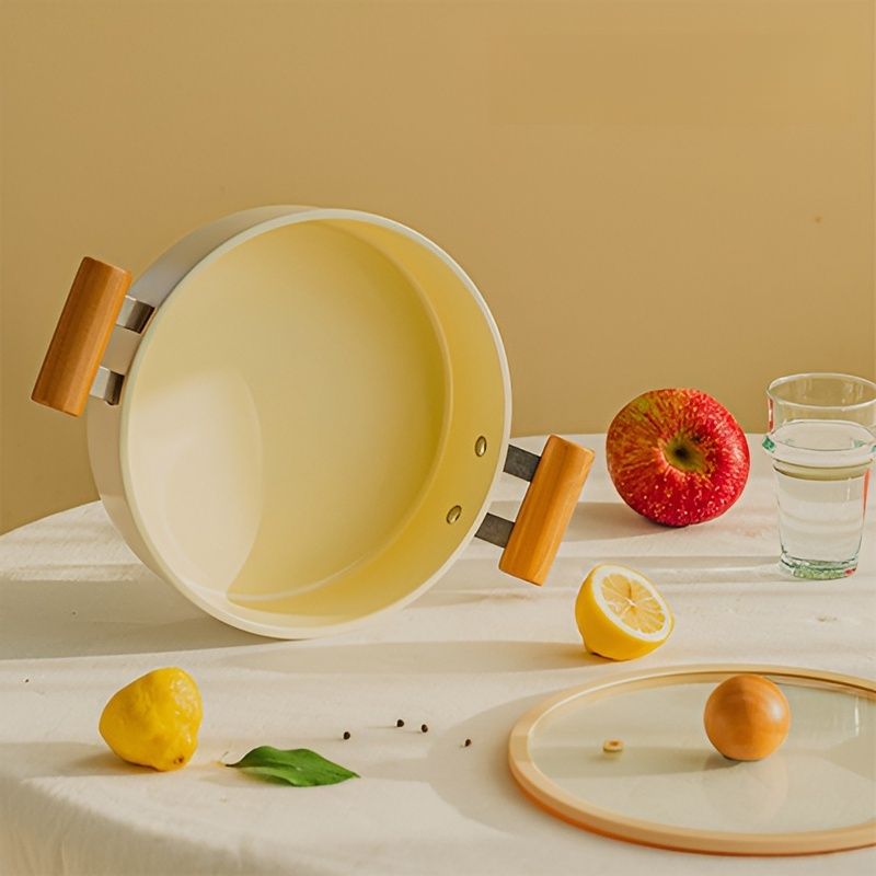 Double-eared household soup pot