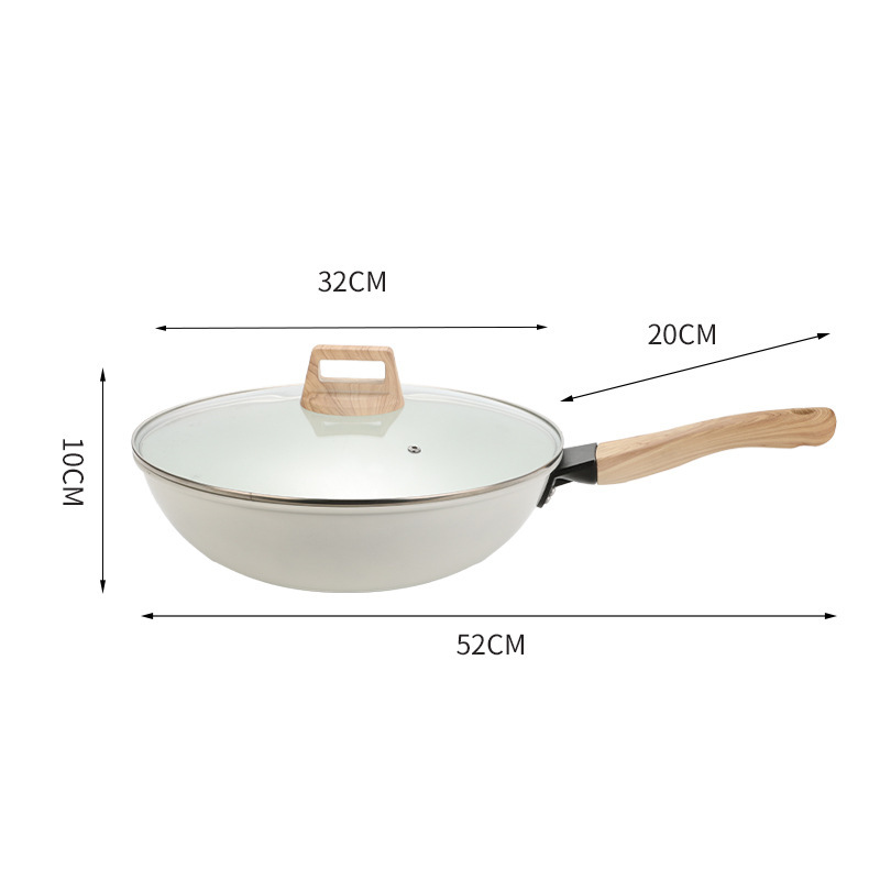 Ceramic non-stick frying pan