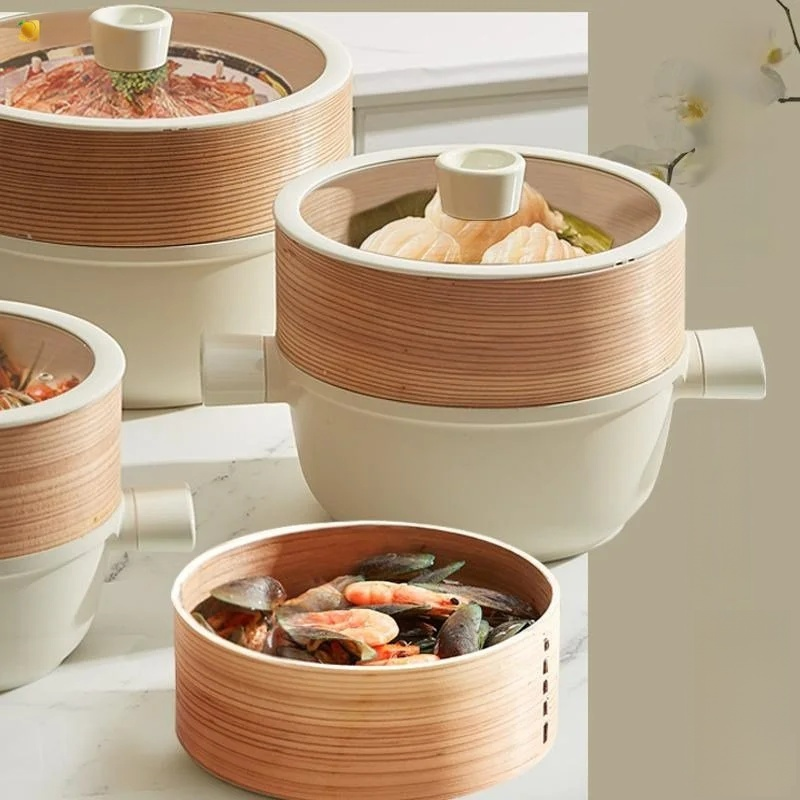 Maifan stone non-stick pot/steamer