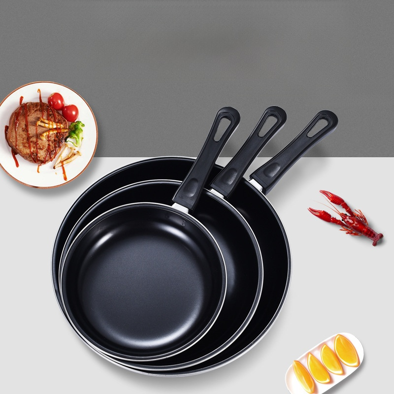 Non-stick round frying pan