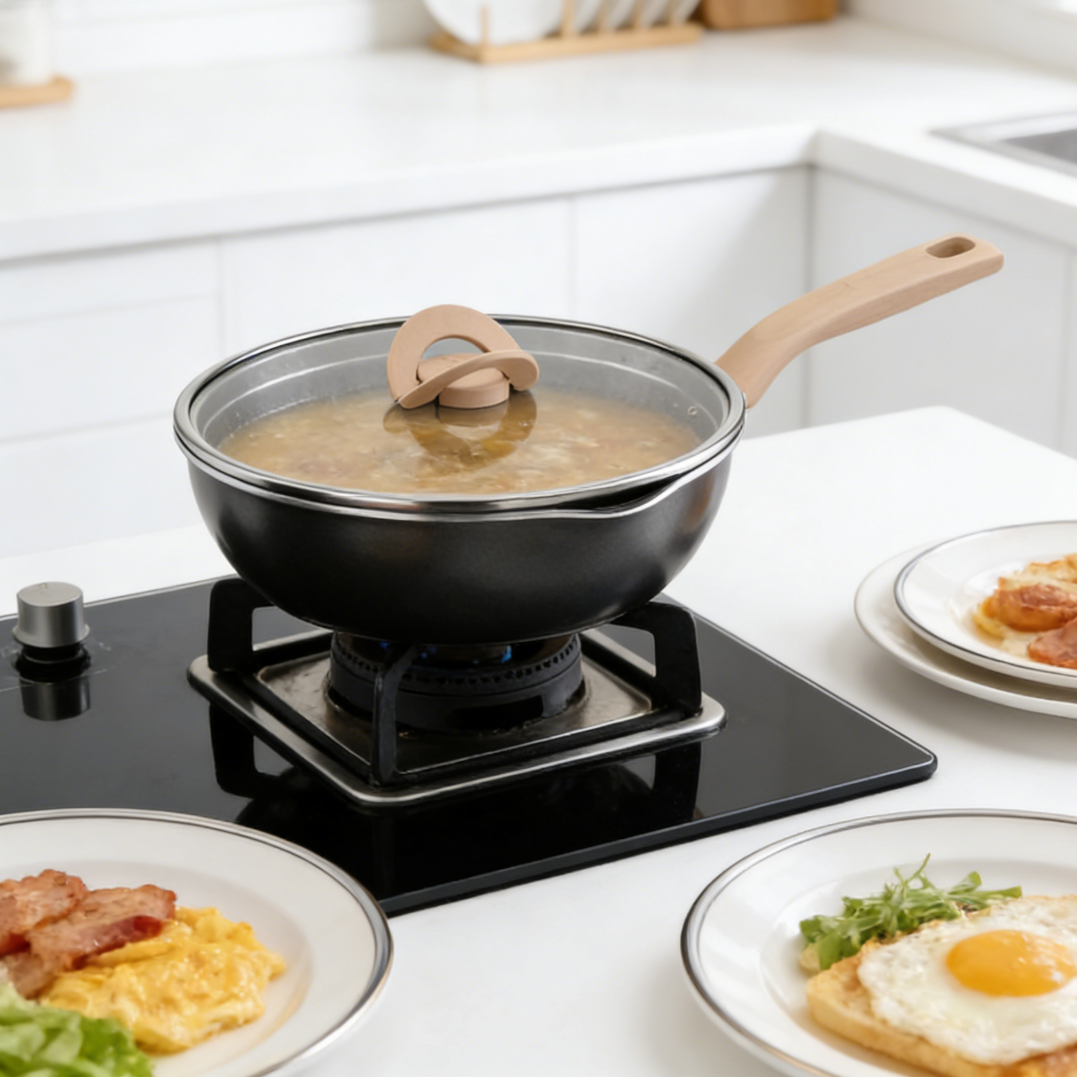 Ceramic non-stick frying pan