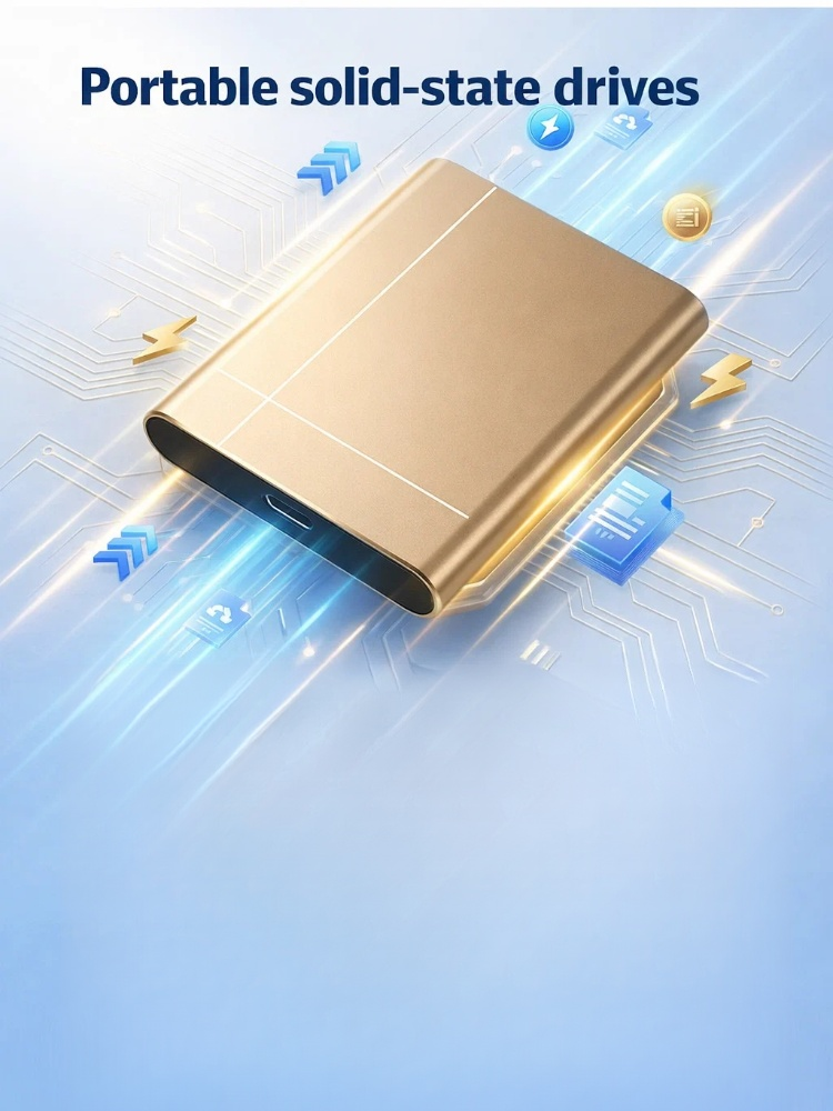 High-speed portable solid-state drives