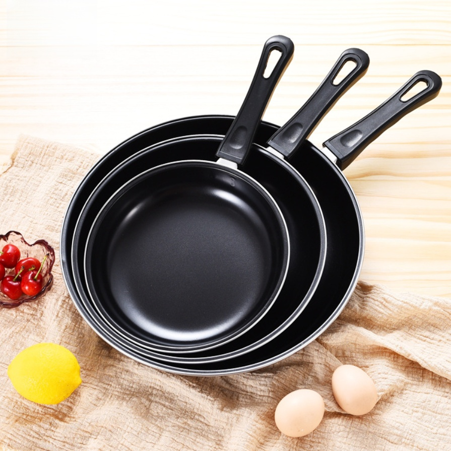 Non-stick round frying pan