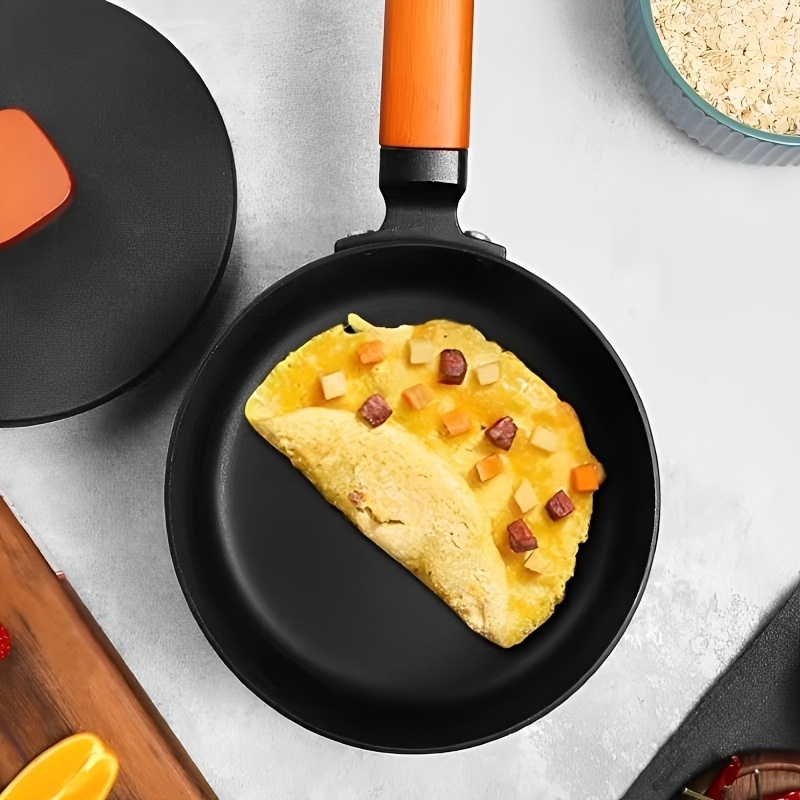 Small milk pot with wooden handle